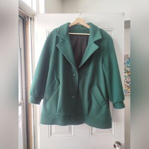 Marks & Spencer Classic Green Pea Coat